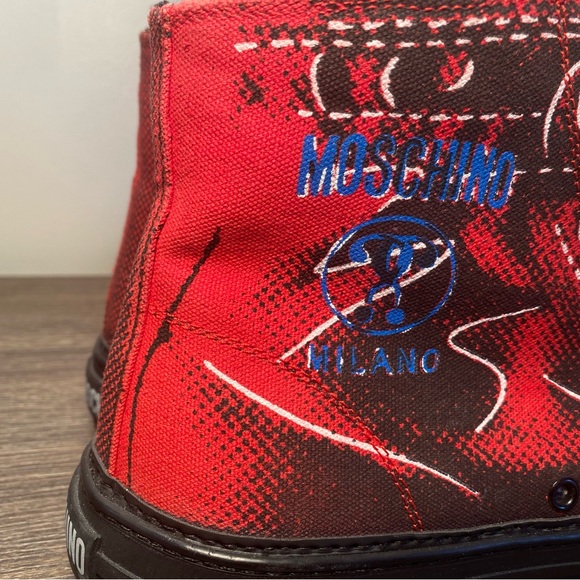 Moschino Mens High-Top Sneakers - Picture 11 of 11